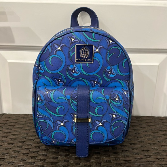 NWOT Disney Loungefly Club 33 Blue Backpack - Picture 1 of 8